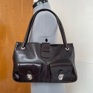 Barneys NY Leather Purse
